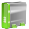 Green Hard Drive Icon 96x96 png